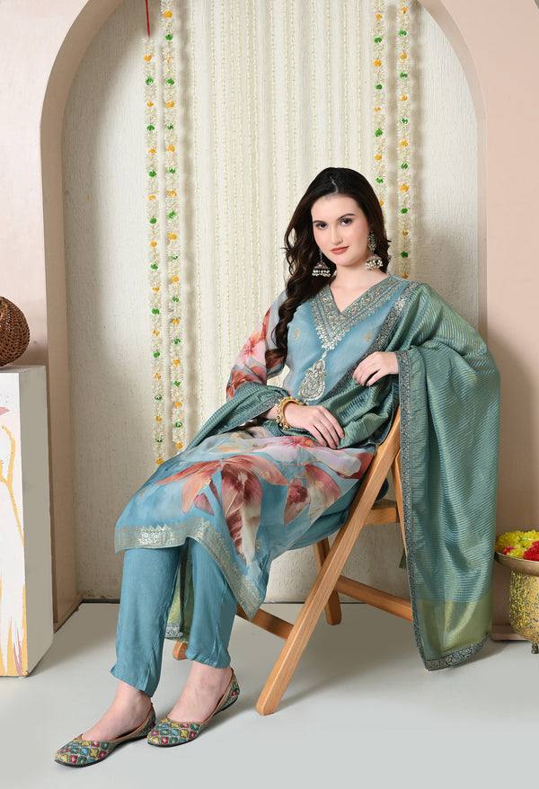 Royal Elegance Blue Suit