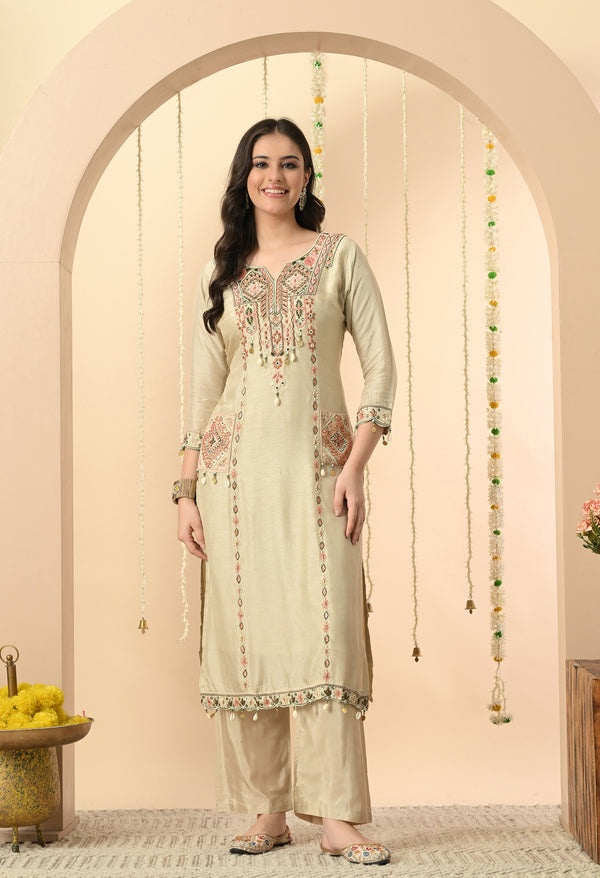 Pastel Green Elegance Suit