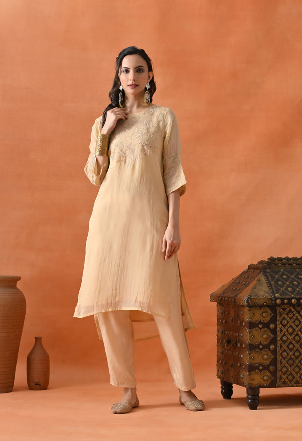 Light Orange Pearl Work Suit