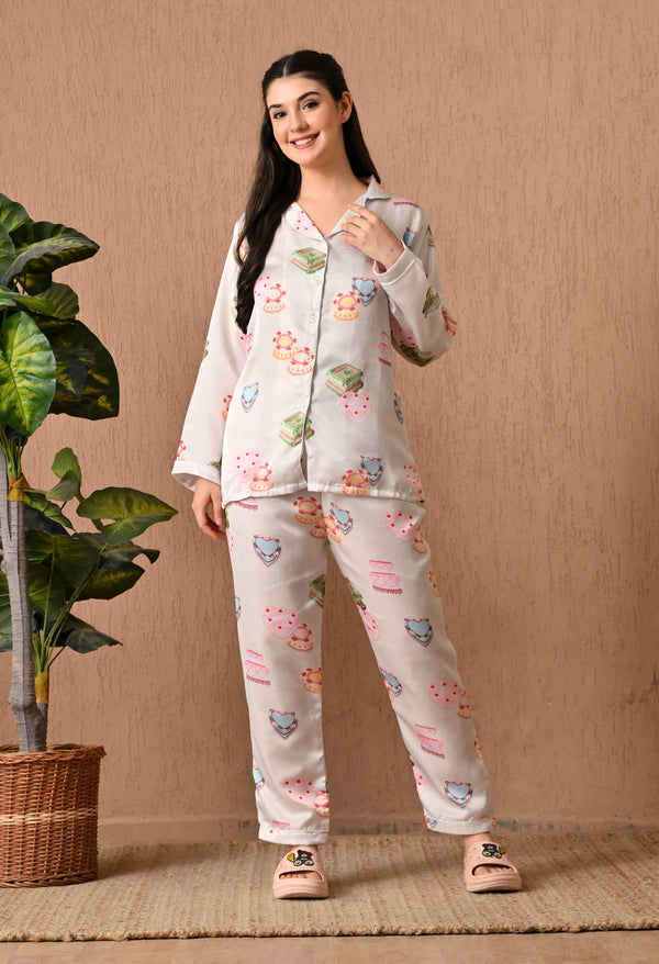 Sweet Dreams Satin Set