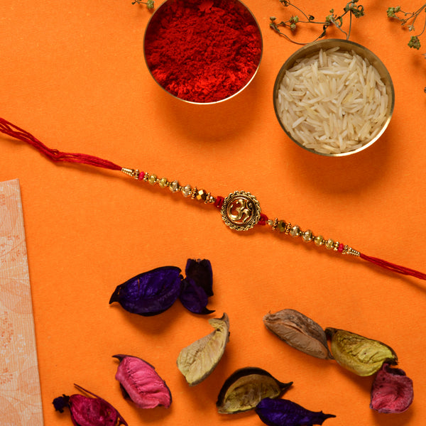 Sacred Bond Om Rakhi
