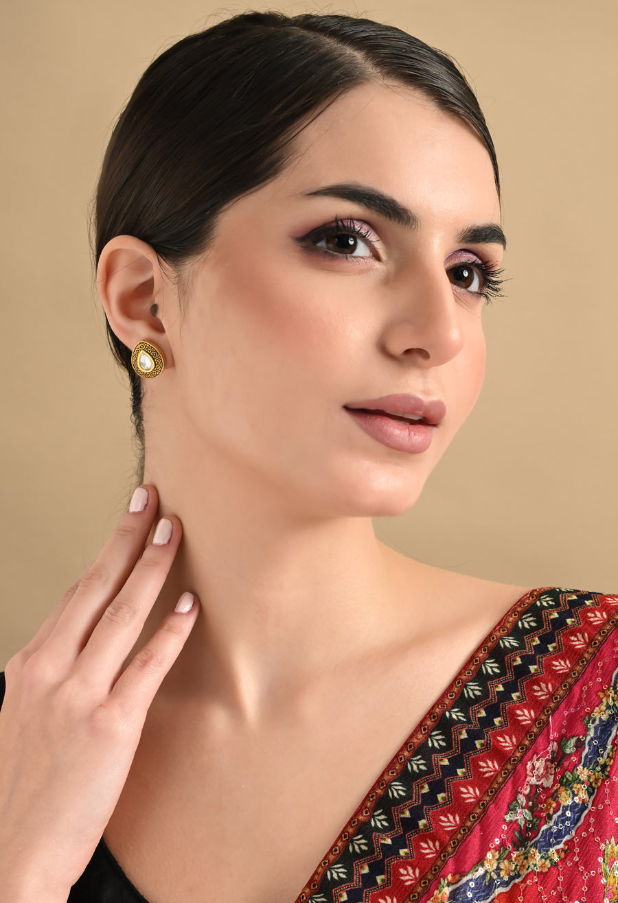 Sparkling Reflections Mirrored Earrings