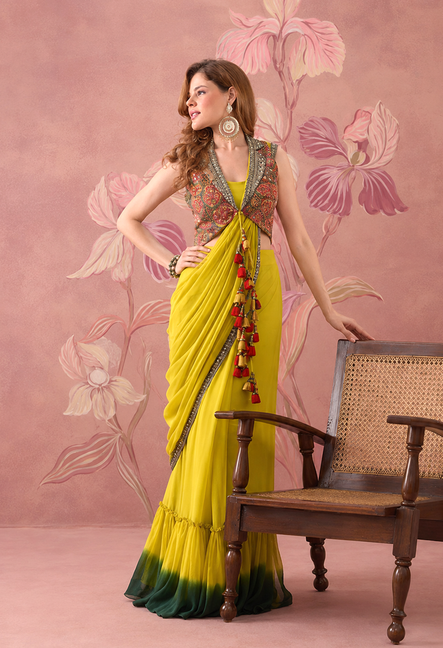 Draped Sarees