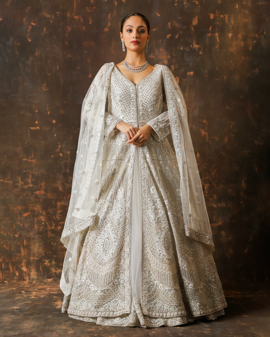 Ethereal Elegance Gown Lehenga